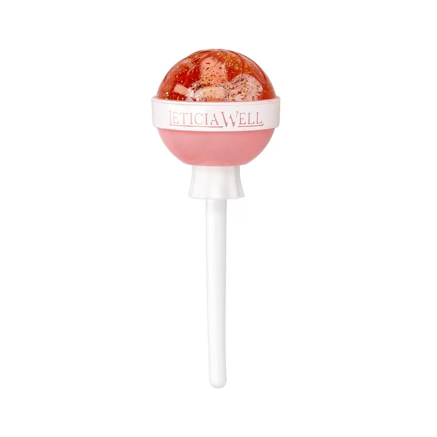 Gloss avec glitter et avec saveur de Cerise Nr21